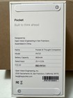 Pocket - The World s First Ai Thought Companion - Pkt01 Space Gray New Sealed
