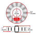 Stator   Gasket For Yamaha Warrior 350 Yfm350 Yfm-350 1996-2001