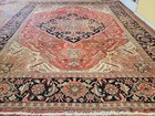 10x13 Or 10 X 12 5 Vintage Serapi Heriz Rug Antique Kazak Ushak Caucasian 