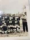 Vintage 1930s Football Photograph Team Photo Leather Helmets  Possibly  Cal 