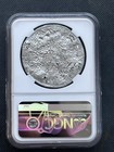 1825-pts Jl Bolivia Silver 8 Reales Ngc Cert Heavily Chopmarked Trade Dollar