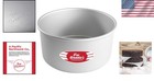 8-inch Round Cake Pan - Silver Aluminum Bakeware For Perfect Baking Results
