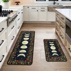 Moon Phase Kitchen Mats Sets 2 Piece  Kitchen Rugs For Floor  Non-skid Moon-1