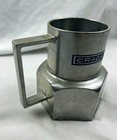 Vintage Cragar Chug-a-lug Mug Lug Nut Mug 6  Tall 20oz Aluminum Heavy Man Cave