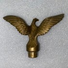 Small Vintage Plastic American Eagle Flag Pole Finial Topper