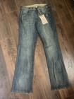 Nwt Christian Alphonso Jeans Womens Blue Retro 70s Sz 12  Vintage