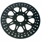 Black 11 8  Front Brake Rotors For Harley Road King Flhr Flhrc Street Glide Flhx