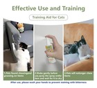Cat Deterrent Spray - Safe Indoor Formula To Stop Scratching   Urine Marking    