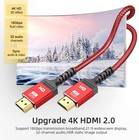 4k Hdmi Cable 2 0 Uhd Ultra High Speed 2160p Hdr 60hz 18gbps Dolby Hdcp Hdtv Hd