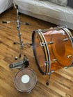Ludwig Amber Vistalite Drums