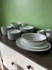 Vtg Japan Ceramic Noritake 2031 Savannah 91 Pieces Serveware Dinner Service Set