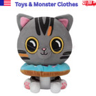 Half-asleep Chris Plush Toys Cat Ralph Bella Stuffed Animal Doll Cute Kids Gift