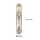 Needle Case Metal Tube  Alloy 3 5in Vintage Holder