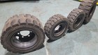 Nice Clean Set Of Solid Industrial Forklift Tires And Wheels Yale Hyster