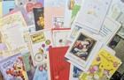 Lot 77 Unused Greeting Cards Envelopes Misc  Variety Assortment Vtg Rare Htf Aa