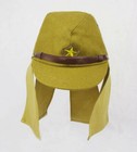 Wwii Imperial Japanese Army Soldier Military Field Hat Wool Cap Size 57-60cm