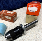 Machinist Tools  Sensitive Hand Feed 1 2  Arbor And A Rohm Keyless Chuck  nos 