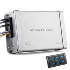 Marine Bluetooth Amplifier Audio System Waterproof Boat Radio Amp Remote 75hz