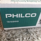 Philco Tb100hh9 Dtv Digital To Analog Tv Converter Box New Sealed Box Oem Remote