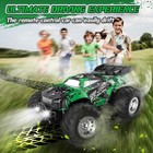 Remote Control Car  All-terrain Remote Control Truck For Boys 8-12  Headlight 
