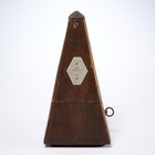Antique Maelzel Paquet France Metronome Wood Obelisk Works