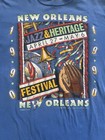 Vintage 1990 New Orleans Jazz And Heritage Festival T-shirt Xl