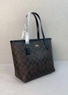 Cn733 Coac Small City Tote Bag In Signature Canvas Cn733