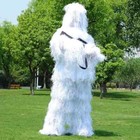 Snow White Tactical Sniper Ghillie Suit Camouflage Suit For Snow Field Hunting