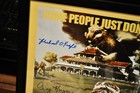 Caddyshack Poster Signed W  Coa Murray  Dangerfield  Chase  Ramis  Knight    