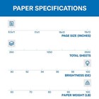 Hammermill Premium Color Copy Cover 100lb Cardstock Paper 250 Sheets 8 5x11