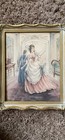 Vintage Framed Art Victorian Women