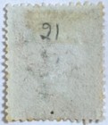 Gb Victoria Used In Nassau  The Bahamas a05  1d   Red sg40 1858-1860