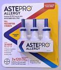 Astepro Allergy Nasal Spray 120 Sprays Each 3 Pack  360 Total  Antihistamine