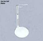 9 Kaiser Stands  2101 White  Fit 9 - 12  Tall Dolls Modern Ken  Gi Joe star Wars