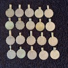Middle Eastern Belly Dancer Coin Pennants    non-magnetic      20 Coin Lot