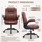 Heavy Duty High Back Leather Office Computer Chair Executive Office Desk Task