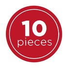 10 Pcs Brazil Flag Lapel Pin -  5 8  X 5 8  16mm X 16mm  Lot Of 10 Small Pins