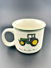 John Deere Tractor Coffee Mug Gibson  nothing Runs Like A Deere  Green Euc