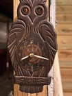 Vintage Owl Moving Eye Cuckoo Clock -runs