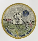 Vintage Original First Lunar Landing Of Mankind 1969 Apollo 11 Nasa Space Patch