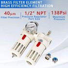 Haichy  Bfc4000  1 2   Npt  Air Pressure Regulator Filter Air Compressor Filter