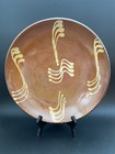 Turtle Creek Pottery Redware Pottery Plate bowl 11 25  Christopher Woods  2001