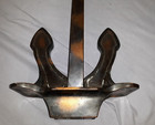 Antique Heavy Solid Bronze Nautical Small Anchor  Model