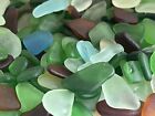 Genuine Surf Tumbled Sea beach Glass sold In Pieces Of 25 mixed Colors  Small xs