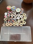Mixed Lot 35 Spools Sewing Thread Talon Belding Jp Coats Grove Vtg    New Mix