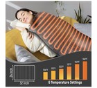 Extra Large Heating Pad For Back Pain Relief  32 x24 King Size Electric Heat Pad