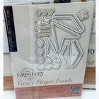 The Greetery Sips Tea Fancy Finger Foods Party Cups Rubber Stamps Dies Stencil