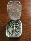 Vintage Solid Sterling Silver Child s Rosary   Vtg Mcm Sterling Silver Case