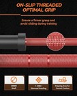 High-capacity Powerlifting Bar 7ft 45-1000lbs For Home Gym   Strength Training