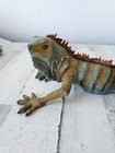 Hanging Iguana Lizard Chameleon Life Size Lifelike Unique Striped Tropical Statu